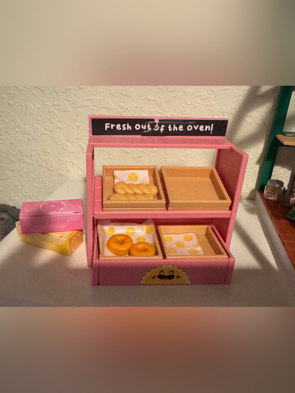 Mini Verse Bakery Stand Display Furniture Set Make It Mini Spaces